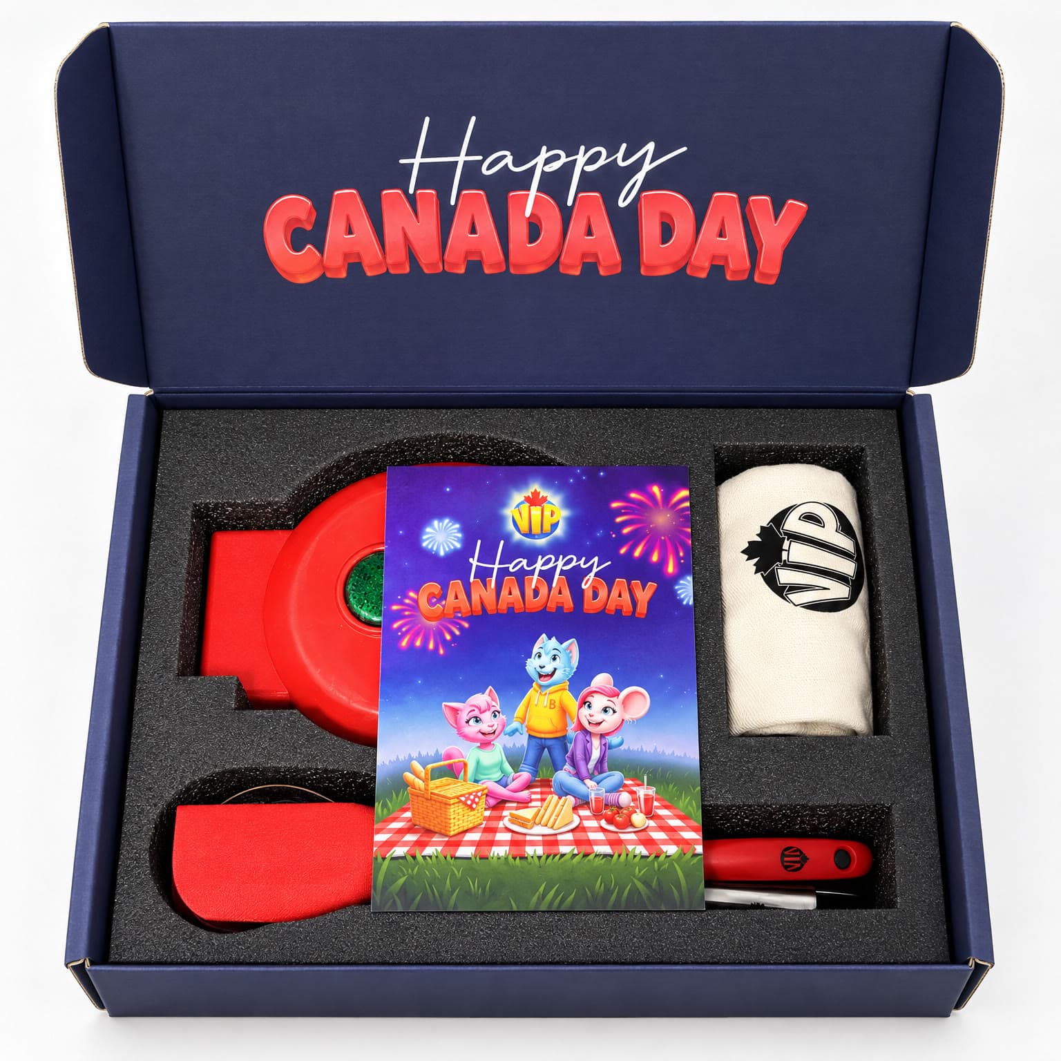 Bingo Blitz Canada Day waffle kit — view 1