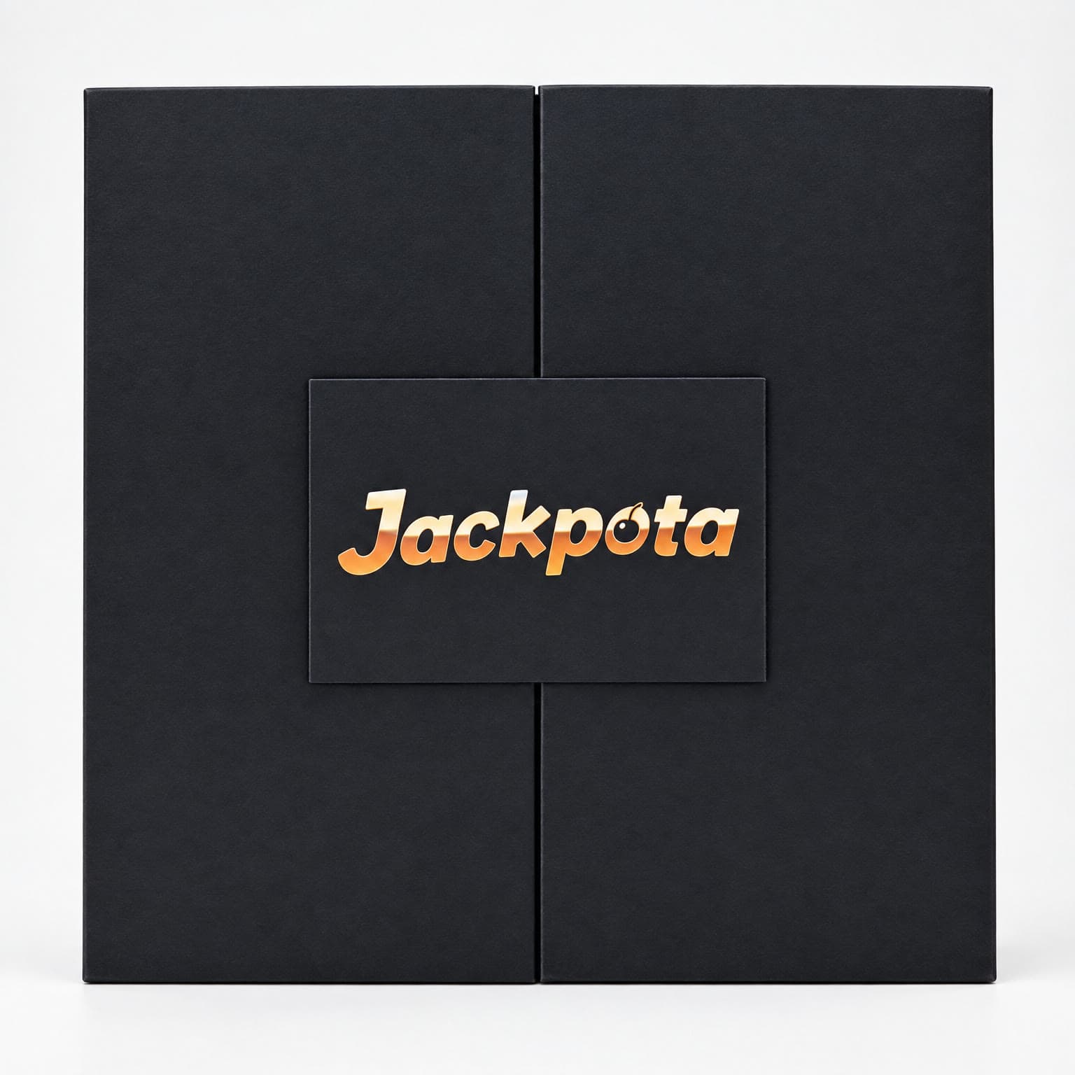 Jackpota matte black presentation box