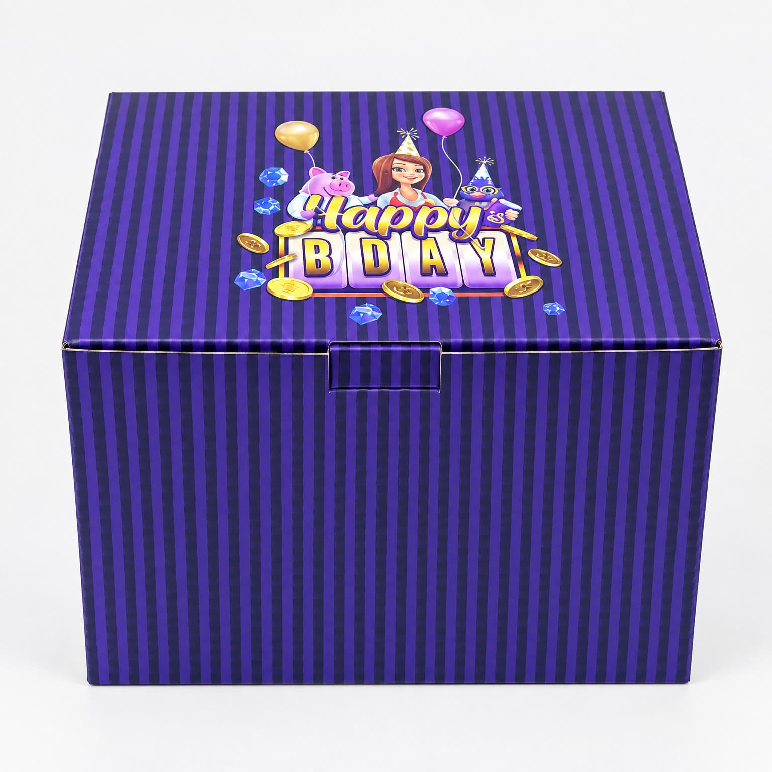 Slotomania Happy BDAY gift box
