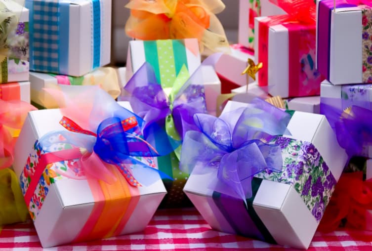 Gift boxes for seasonal and birthday gifting